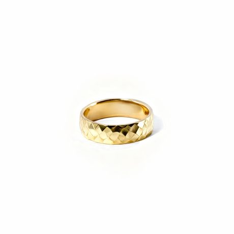 Faceted Half Round