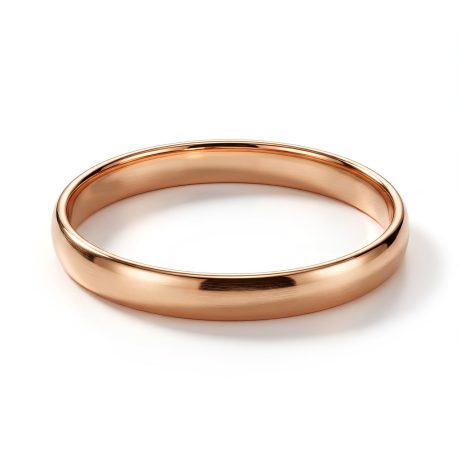 Flat solid bangle